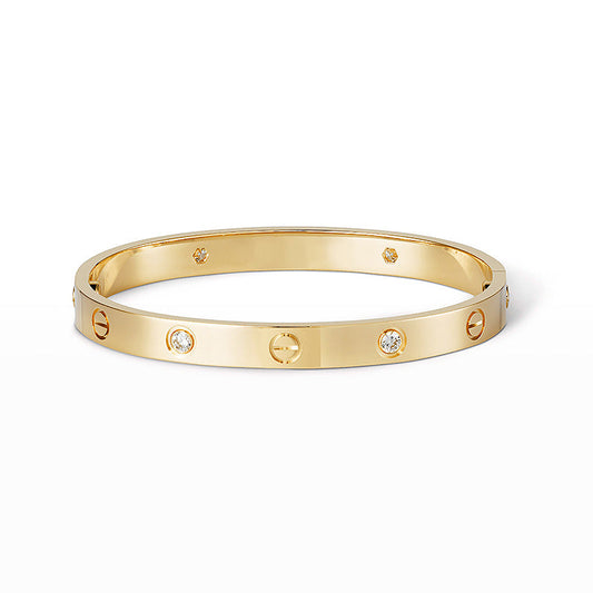 [Solara Jewelry]LOVE BRACELET 6.1MM 4 DIAMONDS