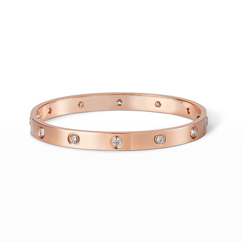 [Solara Jewelry]LOVE BRACELET 6.1MM 10 DIAMONDS