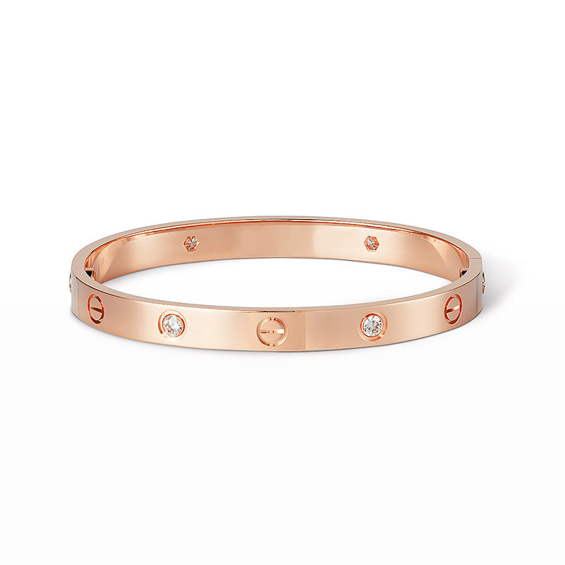 [Solara Jewelry]LOVE BRACELET 6.1MM 4 DIAMONDS
