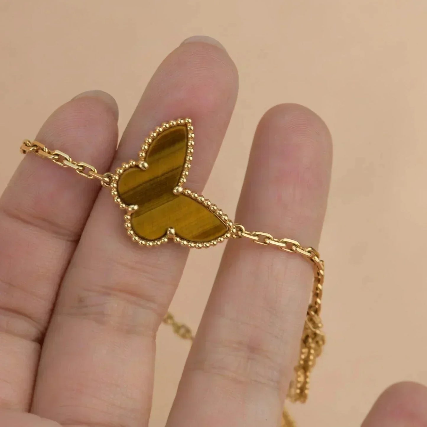 [Solara Jewelry]LUCKY SPRING 5 MOTIF GOLD BRACELET