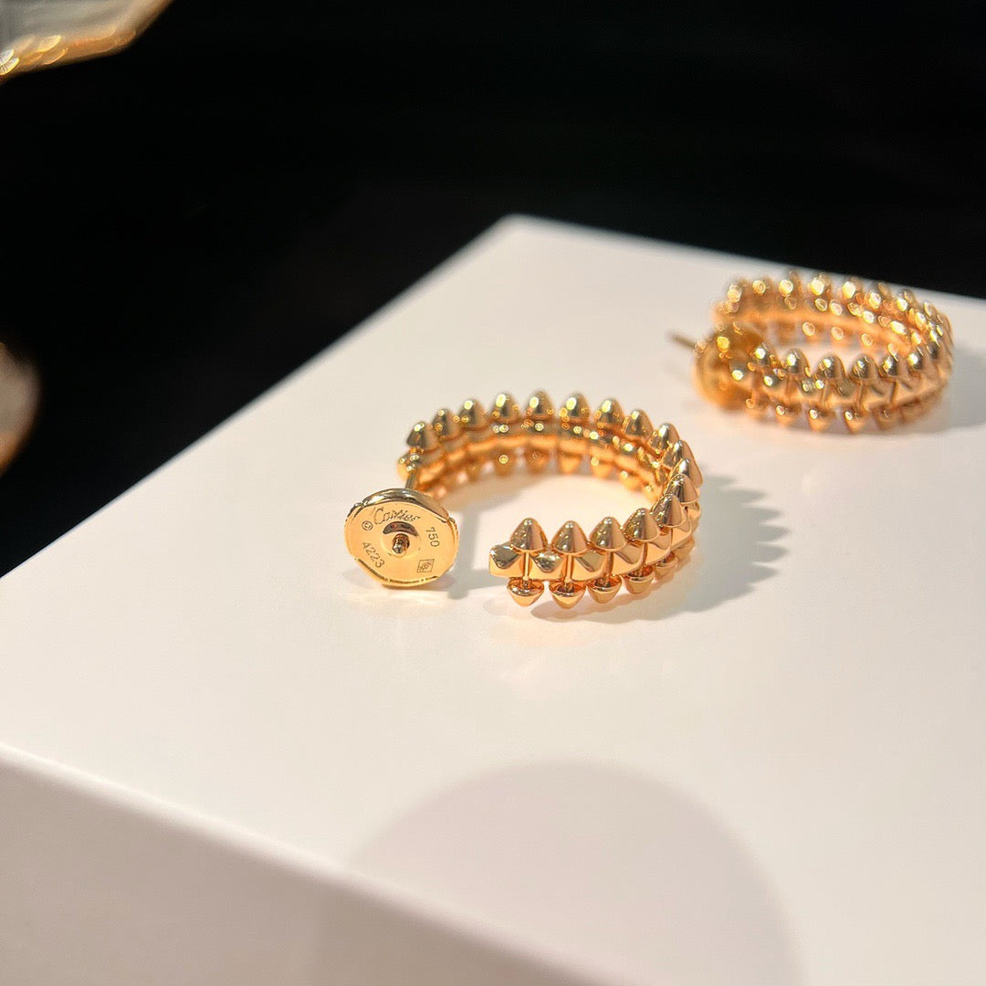 [Solara Jewelry]CLASH SMALL HOOP EARRINGS