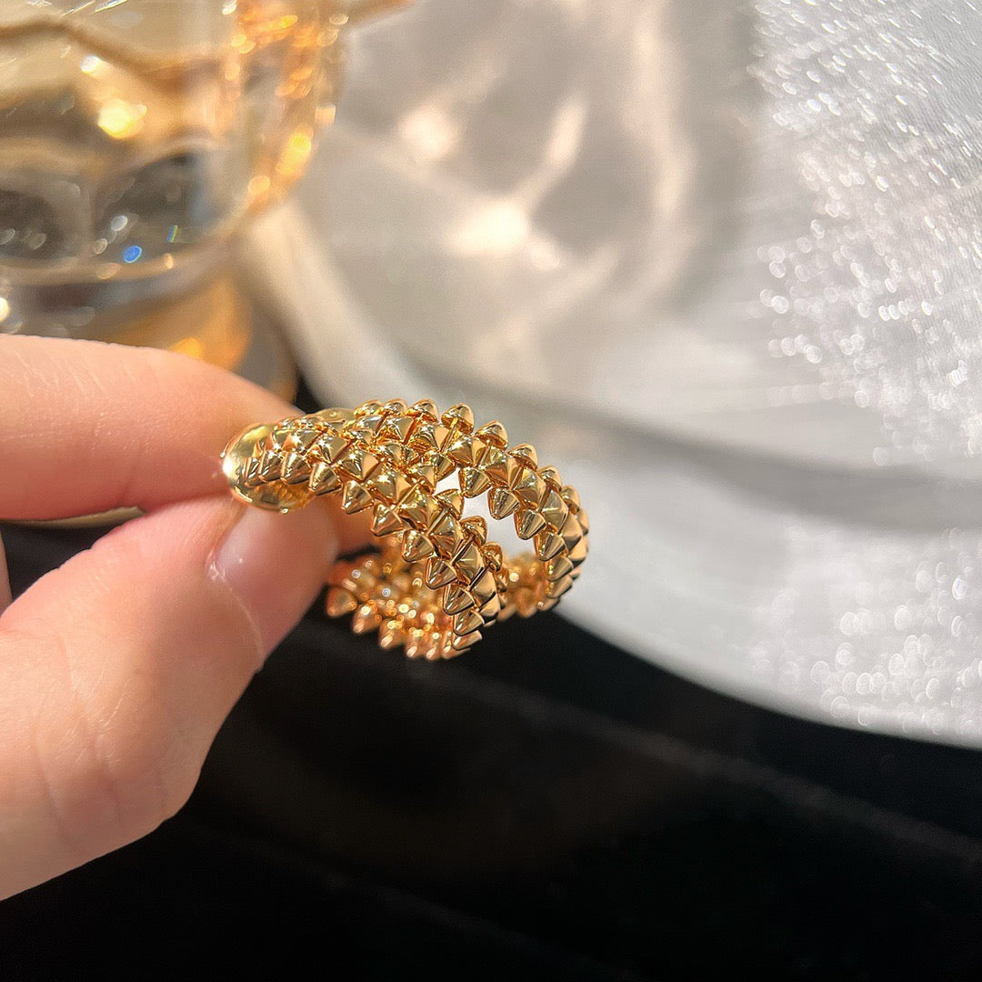 [Solara Jewelry]CLASH SMALL HOOP EARRINGS