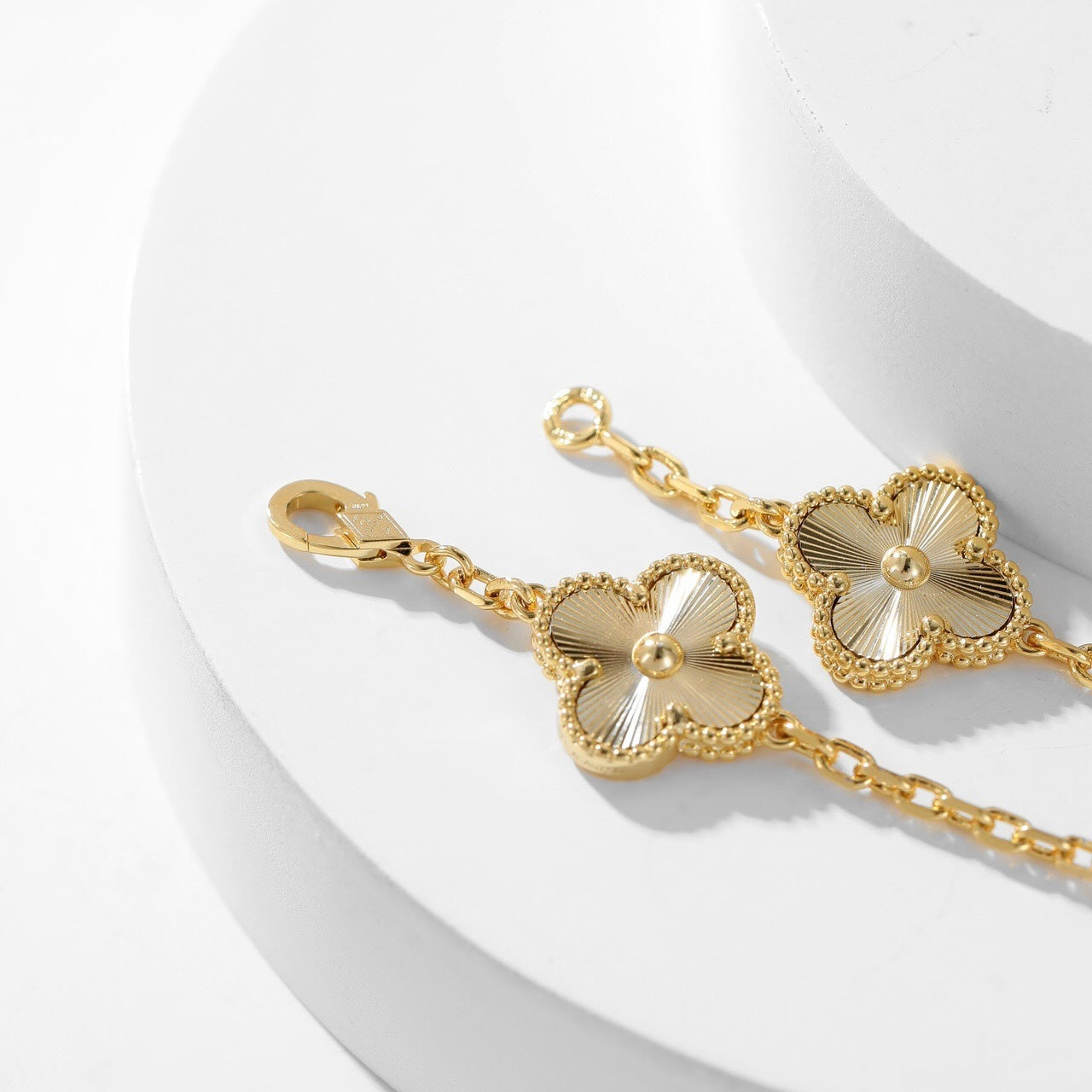 [Solara Jewelry]CLOVERS THE 10-MOTIFS LASER NECKLACE
