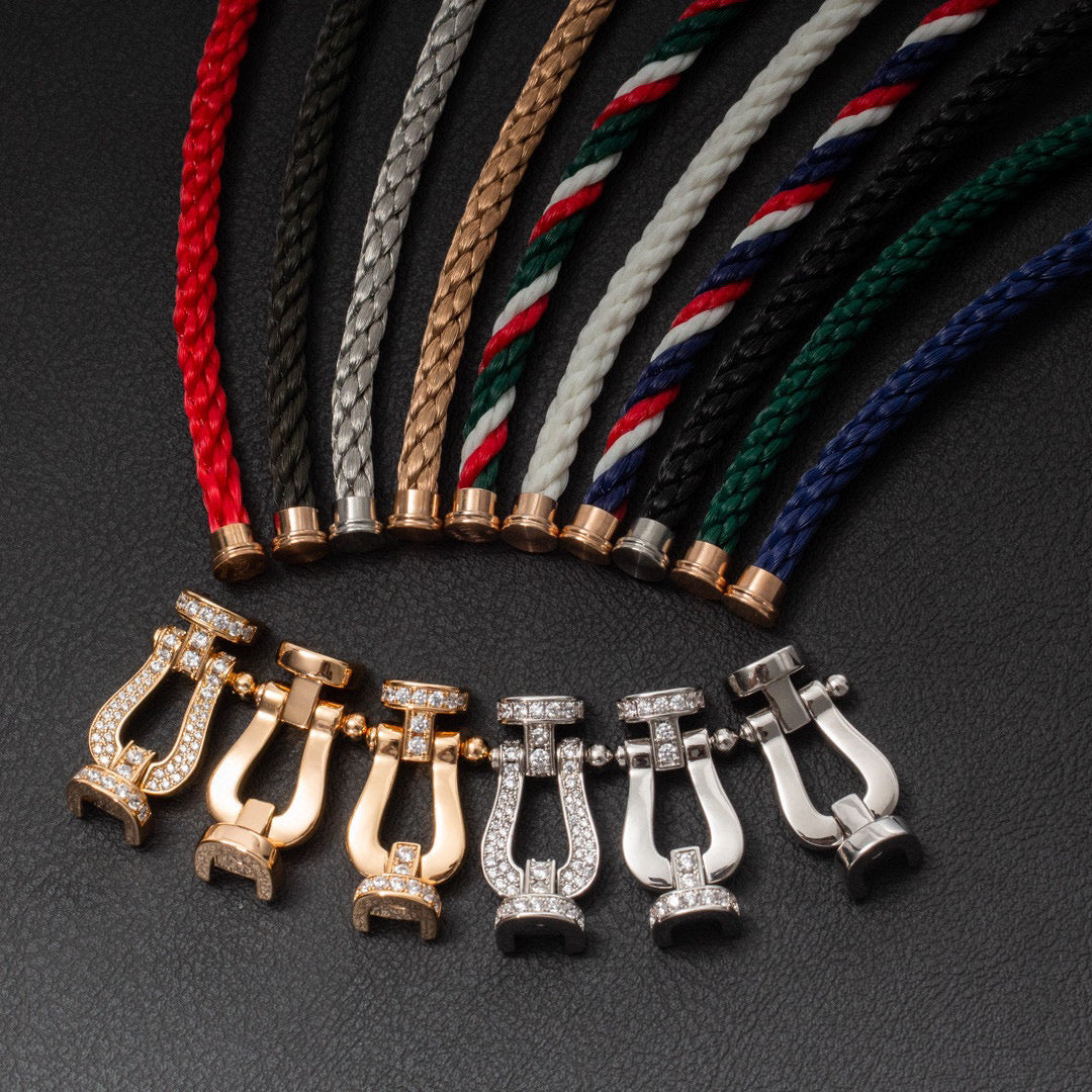 [Solara Jewelry]FORCE LARGE HORSESHOE NO DIAMOND BRACELET SILVER