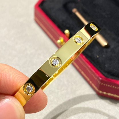 [Solara Jewelry]LOVE BRACELET 6.1MM 10 DIAMONDS