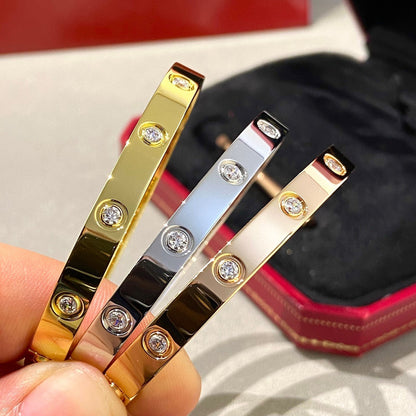 [Solara Jewelry]LOVE BRACELET 6.1MM 10 DIAMONDS