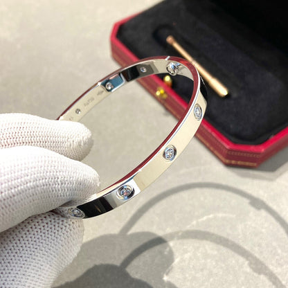 [Solara Jewelry]LOVE BRACELET 6.1MM 10 DIAMONDS