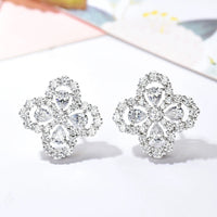 [Solara Jewelry]SCHLAUFENOHRRINGE MIT VOLLMOTIV DIAMANT 16MM