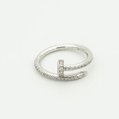 [Solara Jewelry]JUSTE RING 1.8MM SILVER DIAMONDS