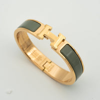 [Solara Jewelry]H BRACELET BLUE GREEN 12MM