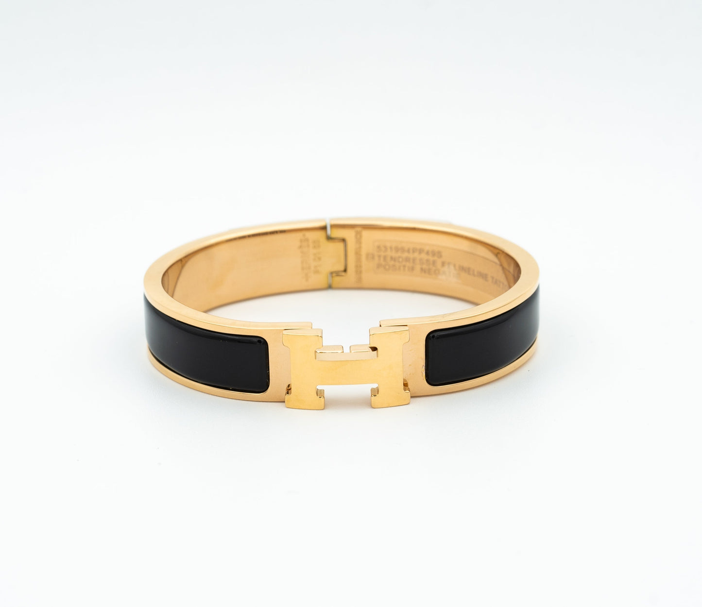 [Solara Jewelry]H BLACK BRACELET