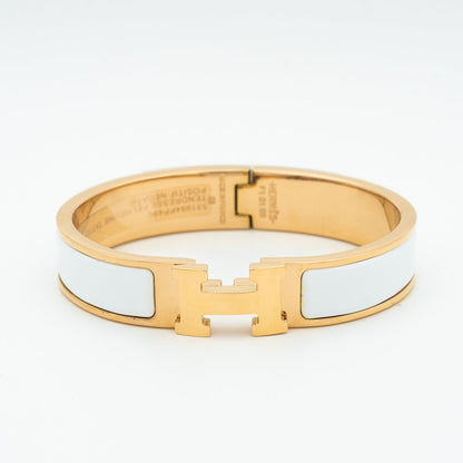 [Solara Jewelry]H WHITE BRACELET