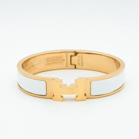 [Solara Jewelry]H WHITE BRACELET