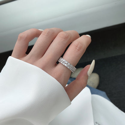 [Solara Jewelry]Sparkling Full Heart Ring