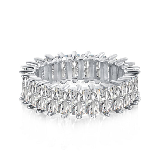 [Solara Jewelry]Unique Colorful Radiant Cut RIng