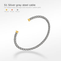 [Solara Jewelry]FORCE SERIES BRACELET CABLES 50 CHOICES (DIY SELECTION)