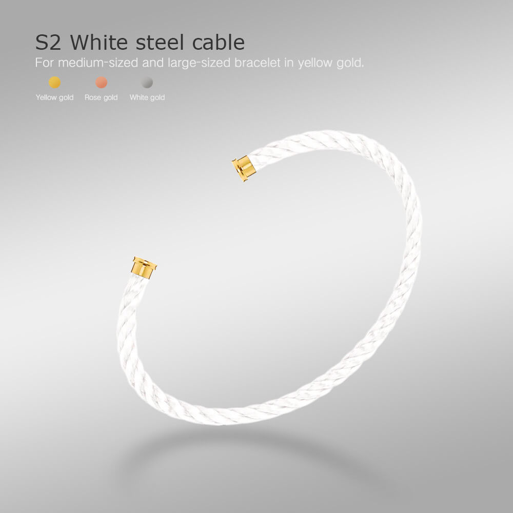 [Solara Jewelry]FORCE SERIES BRACELET CABLES 50 CHOICES (DIY SELECTION)
