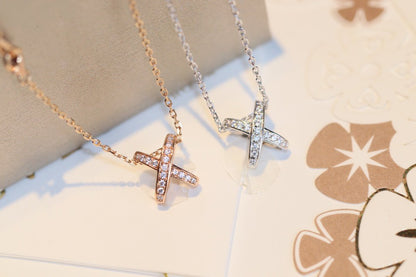 [Solara Jewelry]JEUX DE DIAMOND NECKLACE