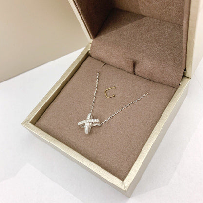 [Solara Jewelry]JEUX DE DIAMOND NECKLACE