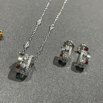 [Solara jewelry]CHAIN MOVE ROMANE PEDAND NECKLACE