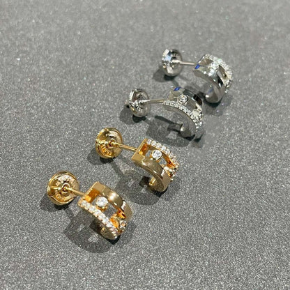 [Solara jewelry]MOVE ROMANE EARRINGS DIAMOND