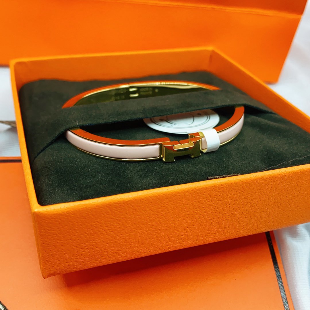 [Solara Jewelry]CLASSIC HM CLIC  PINK 8MM ENAMEL BRACELET