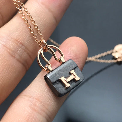 [Solara Jewelry]WOMEN'S HM AMULETTES CONSTANCE PENDANT NECKLACE