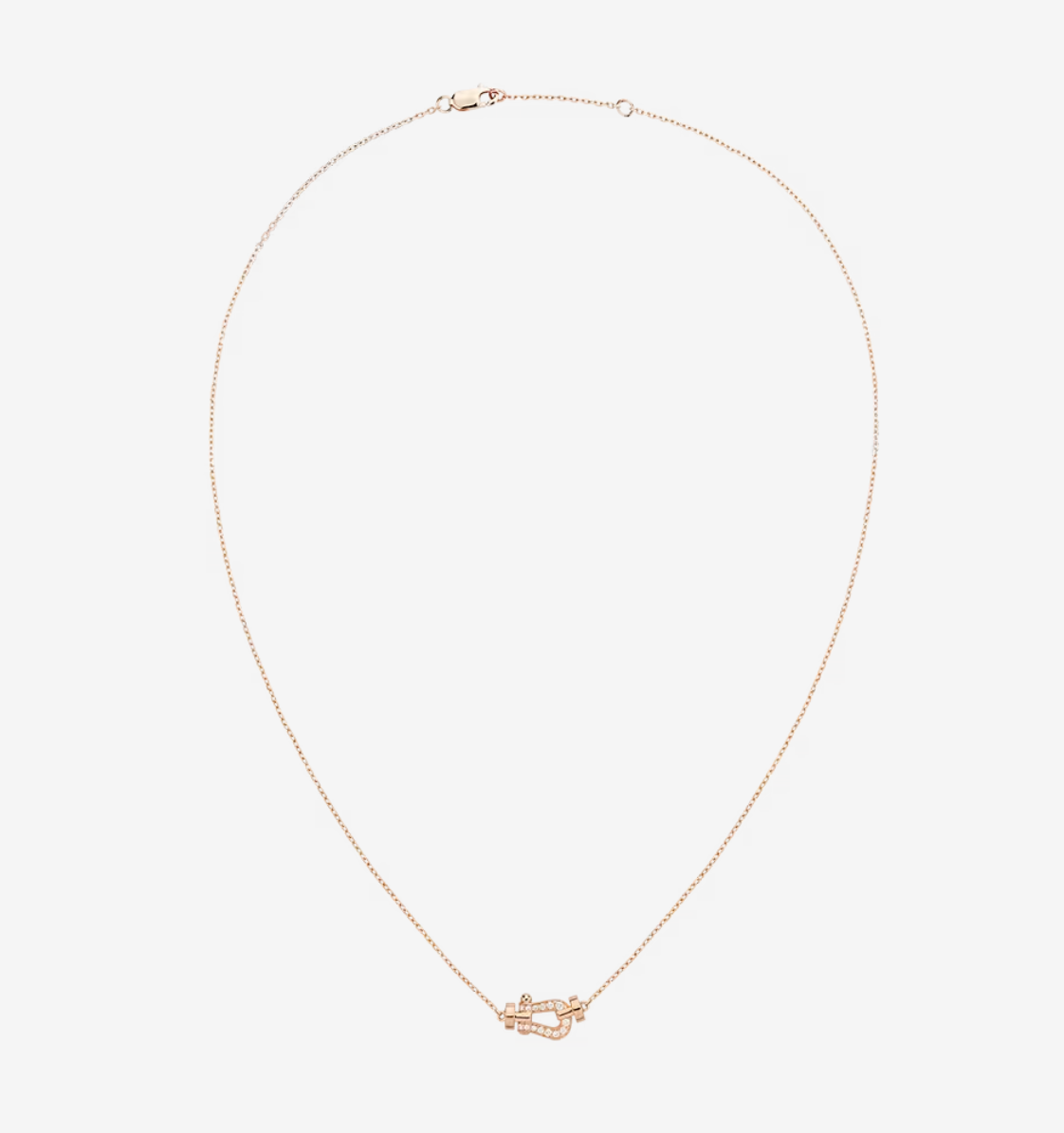 [Solara Jewelry]FORCE 10 DIAMOND PINK GOLD NECKLACE MINI MODEL