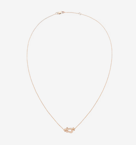 [Solara Jewelry]FORCE 10 DIAMOND PINK GOLD NECKLACE MINI MODEL