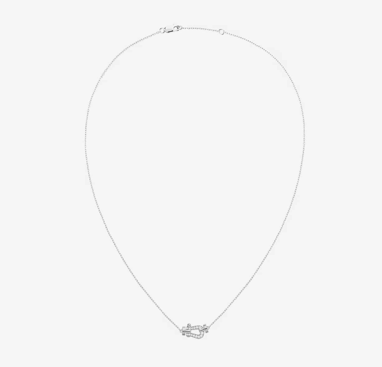 [Solara Jewelry]FORCE 10 DIAMOND SILVER NECKLACE MINI MODEL