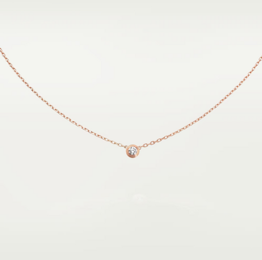 [Solara Jewelry]DAMOUR DIAMOND NECKLACE