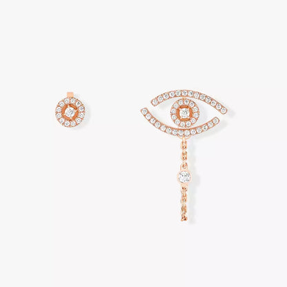 [Solara jewelry]Lucky Eye Diamond Earrings