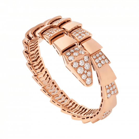 [Solara Jewelry]SERPENTI BRACELET PINK GOLD DIAMOND