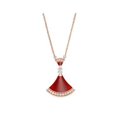 [Solara Jewelry]DREAM NECKLACE CARNELIAN DIAMOND