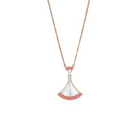 [Solara Jewelry]HALSKETTE DREAM MOP ROSA DIAMANT