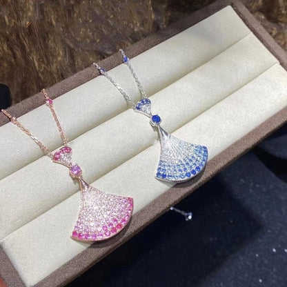 [Solara Jewelry]DREAM NECKLACE AGATE SILVER DIAMOND