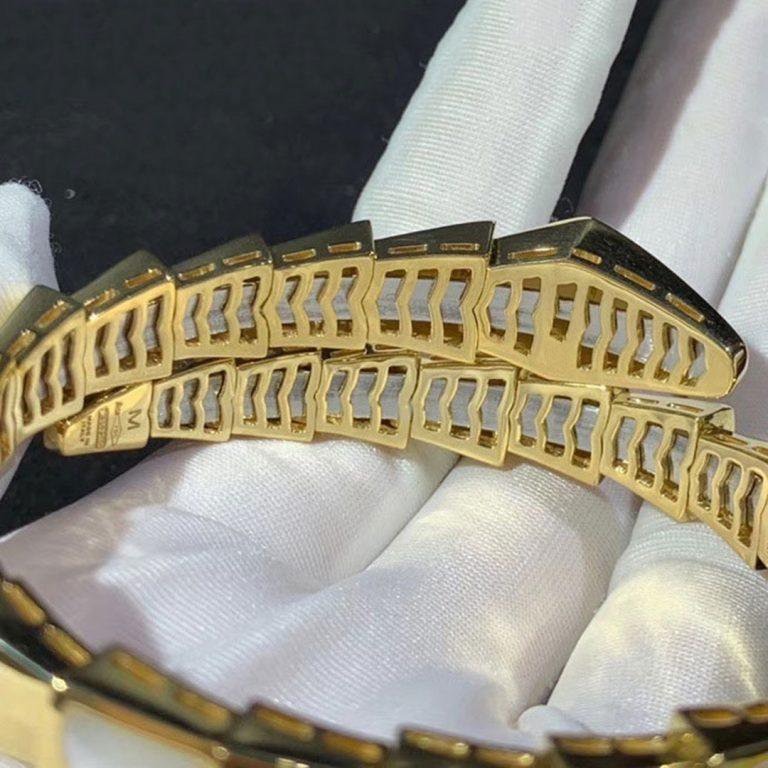 [Solara Jewelry]SERPENTI BRACELET MOP GOLD