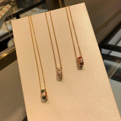 [Solara Jewelry]SERPENTI PEDANT DIAMOND NECKLACE
