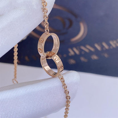 [Solara Jewelry]LOVE BRACELET DOUBLE RING