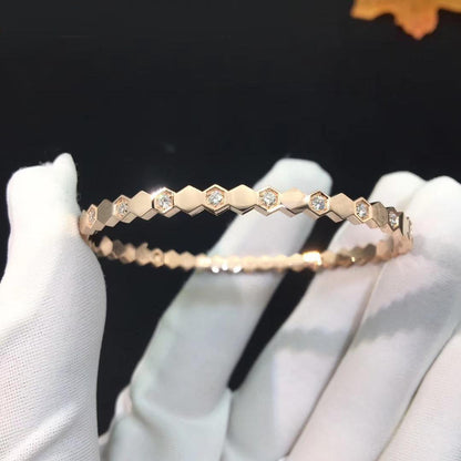 [Solara Jewelry]BEE LOVE SILVER DIAMOND BRACELET