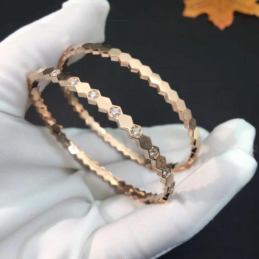 [Solara Jewelry]BEE LOVE SILVER DIAMOND BRACELET