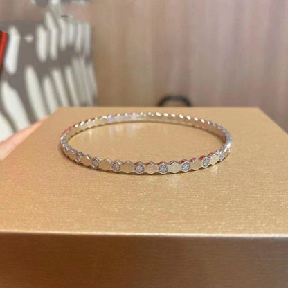 [Solara Jewelry]BEE LOVE SILVER DIAMOND BRACELET