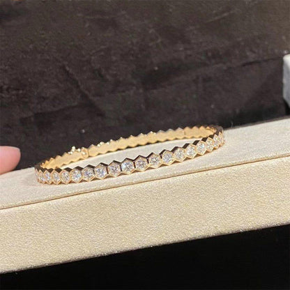 [Solara Jewelry]BEE LOVE GOLD BRACELET FULL DIAMOND