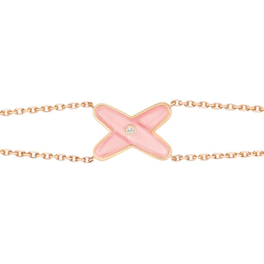 [Solara Jewelry]JEUX BRACELET PINK MOP PINK GOLD 1 DIAMOND