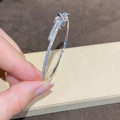 [Solara Jewelry]JEUX DE BRACELET DIAMONDS SILVER