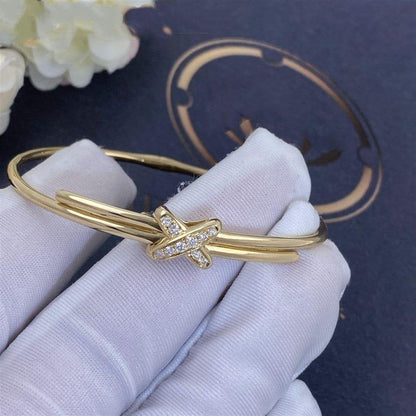 [Solara Jewelry]JEUX DE BRACELET GOLD DIAMONDS