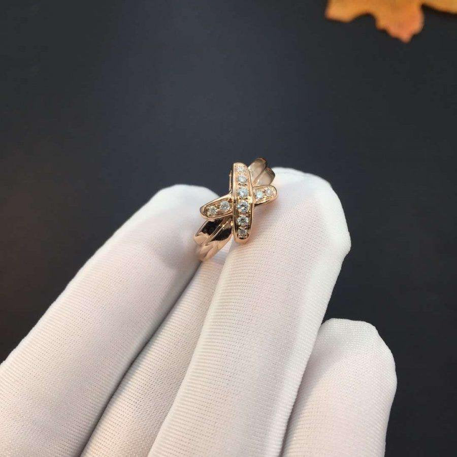 [Solara Jewelry]JEUX DE PINK GOLD DIAMOND RING