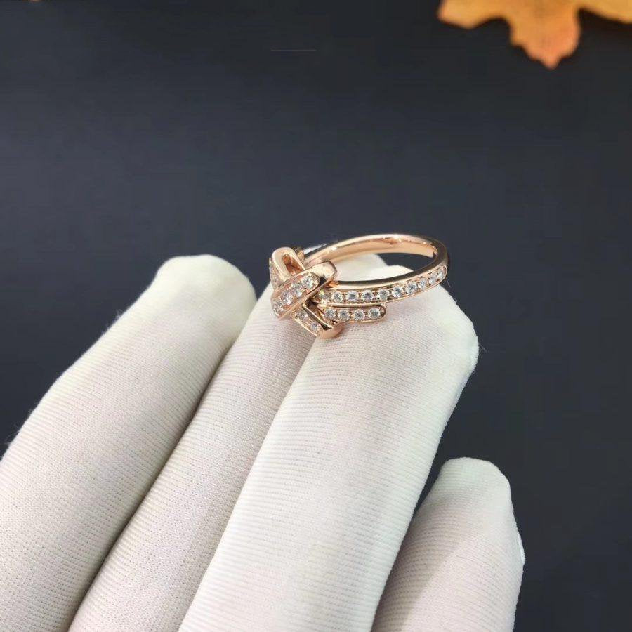 [Solara Jewelry]JEUX DE RING PINK GOLD DIAMOND