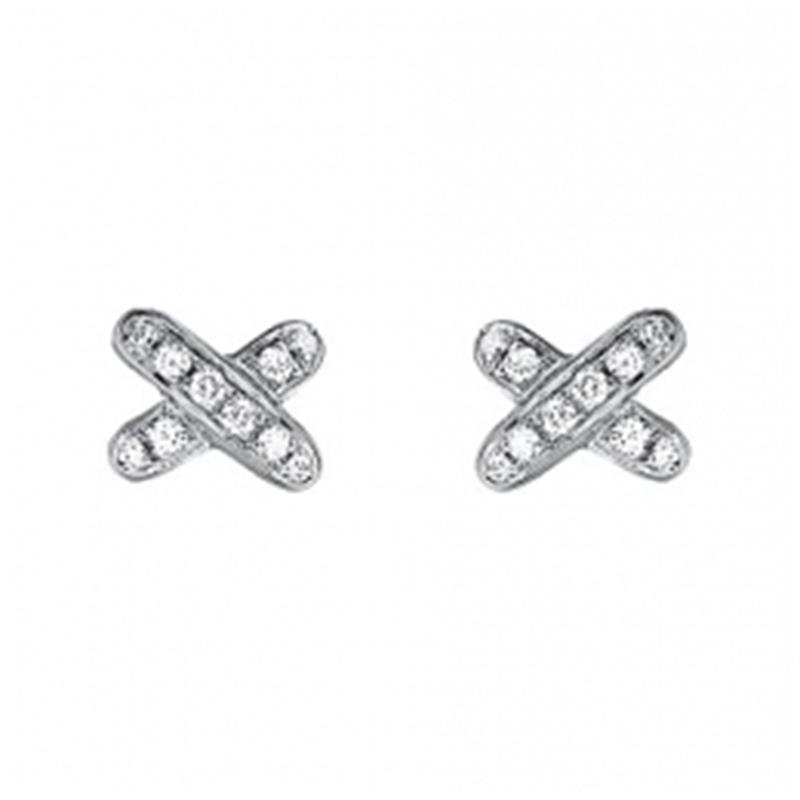 [Solara Jewelry]JEUX DE DIAMOND EARRINGS
