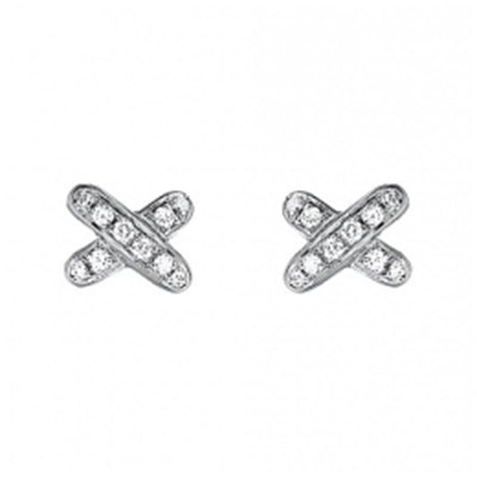[Solara Jewelry]JEUX DE DIAMOND EARRINGS